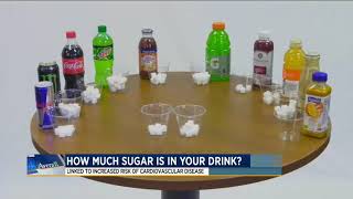 How much sugar is in your drink  Medical Minute [upl. by Aeslehc]