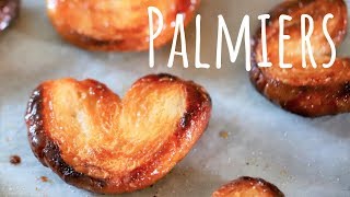 How to make Palmiers easiest pastry ever [upl. by Godwin480]