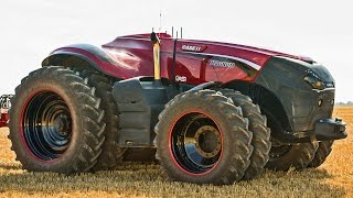 Autonomous Tractor Case IH Concept [upl. by Aihsital]