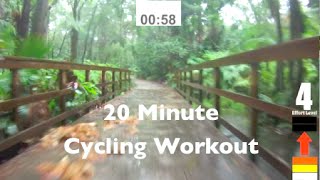 20 Minute Indoor Cycling Workout [upl. by Fe]