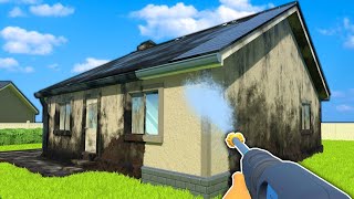 Pressure Washing the Filthiest House EVER in PowerWash Simulator [upl. by Ylloh]