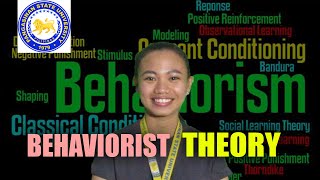 BEHAVIORIST THEORY [upl. by Lessig]