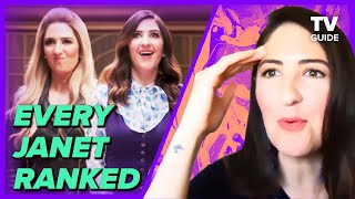 DArcy Carden Ranks Every Janet on The Good Place [upl. by Anatollo67]