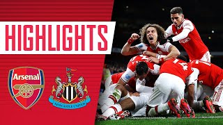 HIGHLIGHTS  Arsenal 40 Newcastle  Premier League  Feb 16 2020 [upl. by Aileno704]