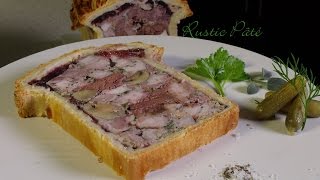 Rustic Pâté En Croute – Bruno Albouze [upl. by Ramak695]