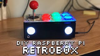 Retrobox DIY Raspberry Pi AllOnOne Arcade Joystick Full Build Guide [upl. by Anirok]