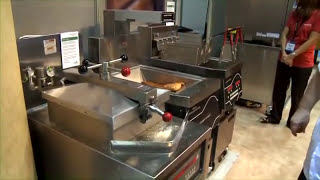 Henny Penny Pressure Fryer Demo [upl. by Ennovihs]