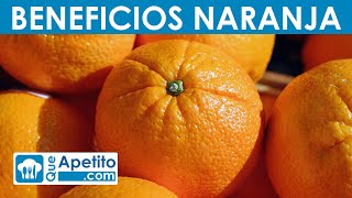 8 Propiedades y Beneficios de la Naranja  QueApetito [upl. by Ainitsirc950]