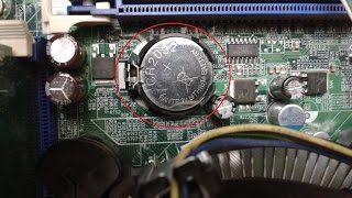 How to Replace CMOS Battery in a Desktop Computers Motherboard [upl. by Zeralda742]