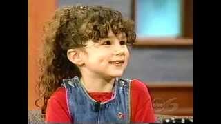 Hallie Eisenberg interview 1998 Age 6 [upl. by Tirreg]