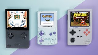 Analogue Pocket VS Modded Gameboy VS Handheld Emulator [upl. by Nezam]