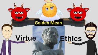 Aristotles Ethical Theory  Virtue Ethics Eudaimonia amp The Golden Mean [upl. by Edea671]