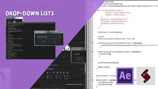 Adobe Scripting Tutorial DropDown Lists [upl. by Gerdi618]