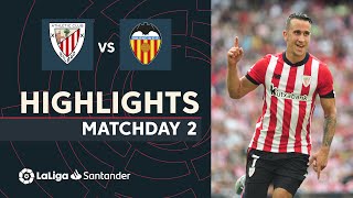 Resumen de Athletic Club vs Valencia CF 10 [upl. by Rogozen]