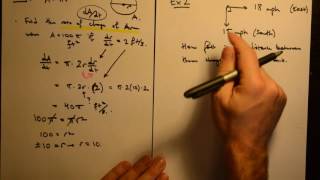 Calculus 1 Related Rates Level Easy  Hard [upl. by Mclaurin650]