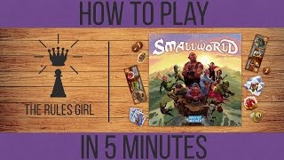 How to Play Small World in 5 Minutes  The Rules Girl [upl. by Eneiluj]