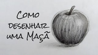 Como desenhar uma Maçã  Desenho Online [upl. by Mano]