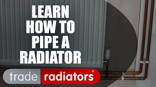 Learn How To Pipe A Radiator [upl. by Lasiaf290]