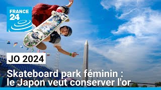 JO 2024  skateboard le Japon veut conserver lor • FRANCE 24 [upl. by Antonio]