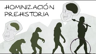 PREHISTORIA PROCESO DE HOMINIZACION [upl. by Tabor]