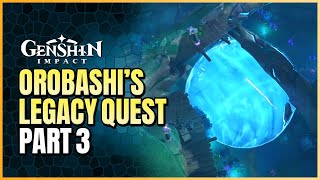 Orobashis Legacy Part 3  Water Barrier In Jakotsu Mine Guide [upl. by Euqinimod]