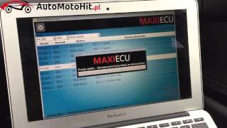 MaxiEcu  program i interfejs do pełnej diagnostyki pojazdu [upl. by Redliw]