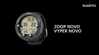 Suunto Zoop Novo amp Vyper Novo  How to set time and date [upl. by Toni881]