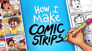 How I make my COMIC STRIPS [upl. by Henden]