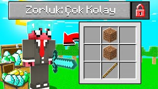 MİNECRAFT AMA ÇOK KOLAY ✔️ [upl. by Eiznek101]