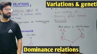 Dominance relations and Its types  incomplete codominance amp Overdominance  Class 12 Biology [upl. by Oznohpla305]