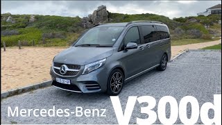 Video Review MercedesBenz V300d AMG Line [upl. by Ytsirt]