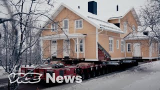 An Entire Swedish Town Is Moving Because the Ground Is Caving In [upl. by Rickie]