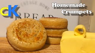 Homemade Crumpets recipe [upl. by Dene]