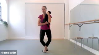 How to do jeté glissadejeté ballet class tutorial beginner level [upl. by Annunciata]