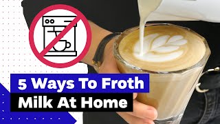 How To Froth Milk At Home Best Milk Frothers Review [upl. by Valeria]