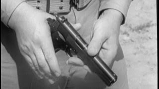 WW2 1911 45 CAL Pistol Training [upl. by Wiese847]