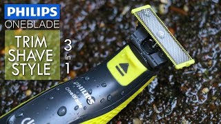 A HYBRID TRIMMING amp SHAVING SOLUTION BY PHILIPS  OneBlade [upl. by Xirtaeb]