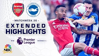 Arsenal v Brighton  PREMIER LEAGUE HIGHLIGHTS  5142023  NBC Sports [upl. by Imena]