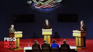 Bush Clinton Perot The first 1992 presidential debate [upl. by Valda]