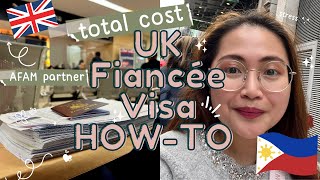 HOW TO UK Fiancée Visa  Cost Requirements Honest Tips  FilipinoBritish Couple [upl. by Ahsinyar]