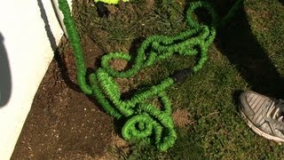 Expandable garden hose review  Consumer Reports [upl. by Sibeal]