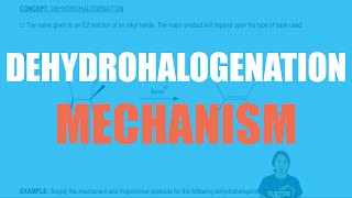 The dehydrohalogenation mechanism [upl. by Igenia]