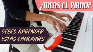 ¡Las 3 Melodías En PIANO Más Fáciles Que Tienes Que Aprender [upl. by Anaitsirc722]