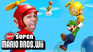 WAIT IVE NEVER PLAYED THIS GAME BEFORE NEW SUPER MARIO BROS Wii 01 [upl. by Marigolda]