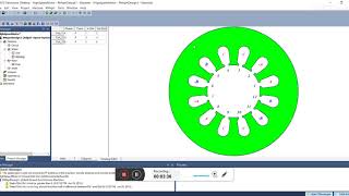 Design High Speed Motor PMSM with ANSYS Electronic v182 part1 [upl. by Eran]