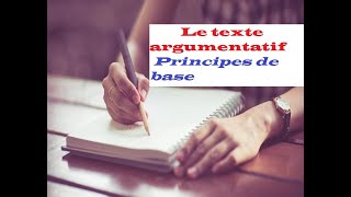 Le texte argumentatif [upl. by Kacey906]