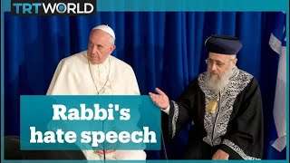 Israeli chief rabbi compares black people to monkeys [upl. by Oinesra357]