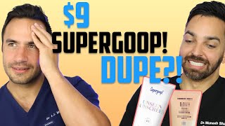 ULTIMATE SUNSCREEN WAR Supergoop Unseen Sunscreen vs Trader Joes Sunscreen [upl. by Noryahs223]