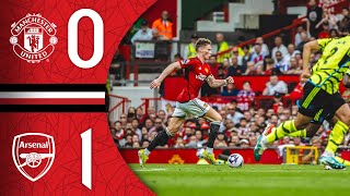 Man Utd 01 Arsenal  Match Recap [upl. by Rosena]