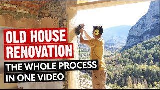 HOW I RENOVATED AN ANCIENT ABANDONED HOUSE  🛠️ Full DIY HowTo Process [upl. by My]